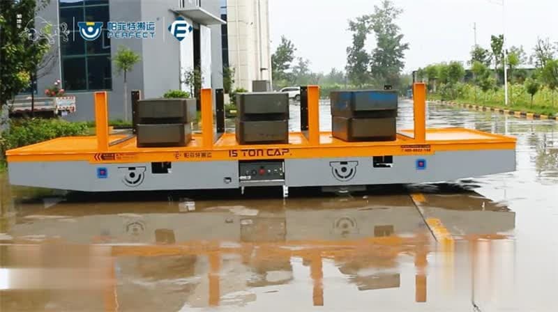 Motorized Die Cart For Precise Pipe Industry 25 Ton